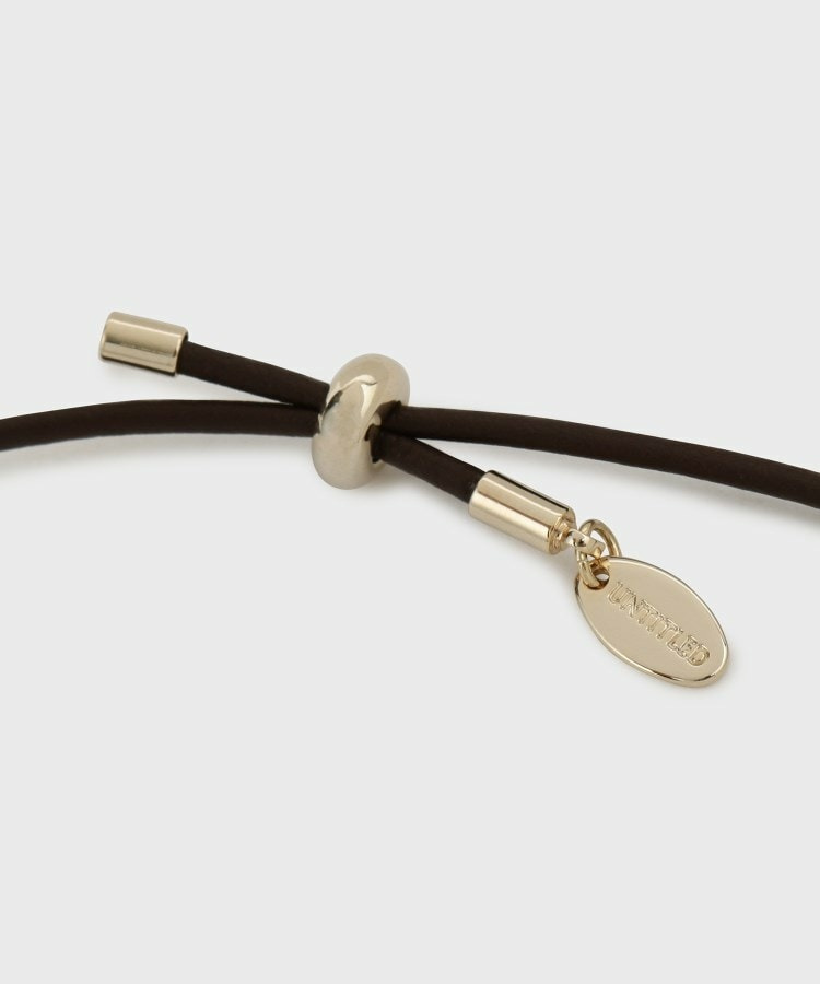 レザー調トップネックレス5