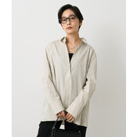 【コットン100/洗える】コットンブロードAラインシャツ