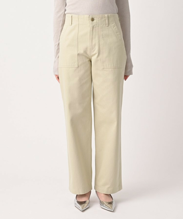 【コットン100/洗える】サテンベイカーパンツ15