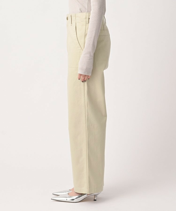 【コットン100/洗える】サテンベイカーパンツ16