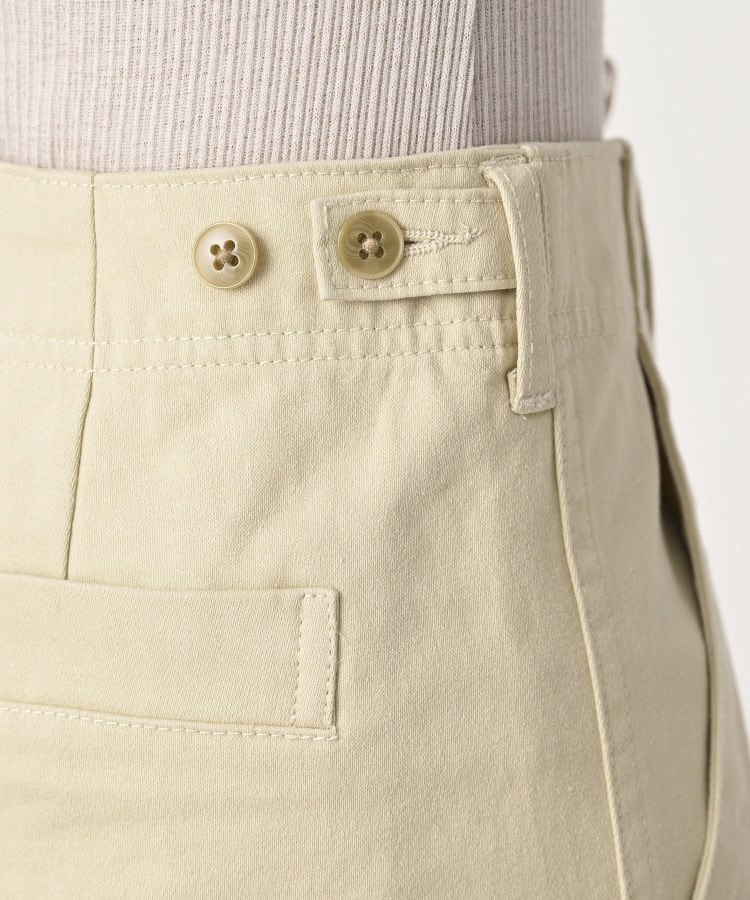 【コットン100/洗える】サテンベイカーパンツ21