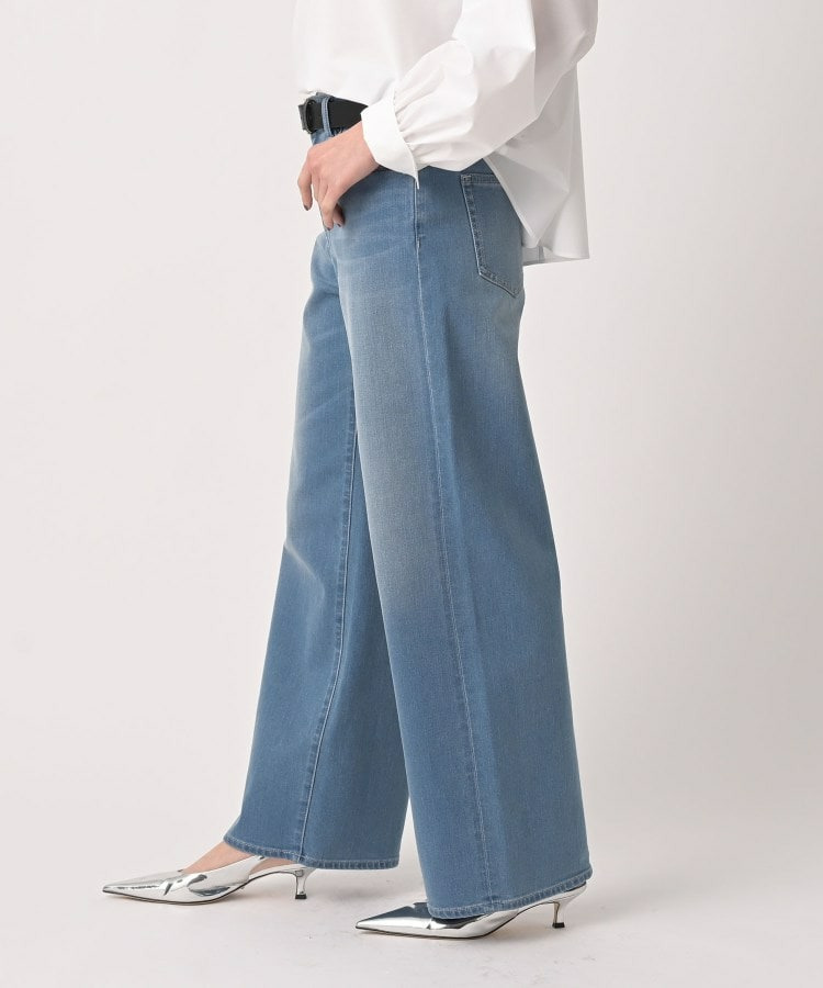 【新作デニム/快適に美シルエット見せ】MAKE×DENIM WIDE10