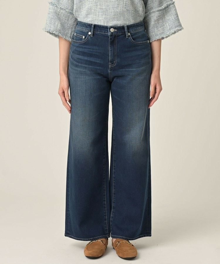 【新作デニム/快適に美シルエット見せ】MAKE×DENIM WIDE20