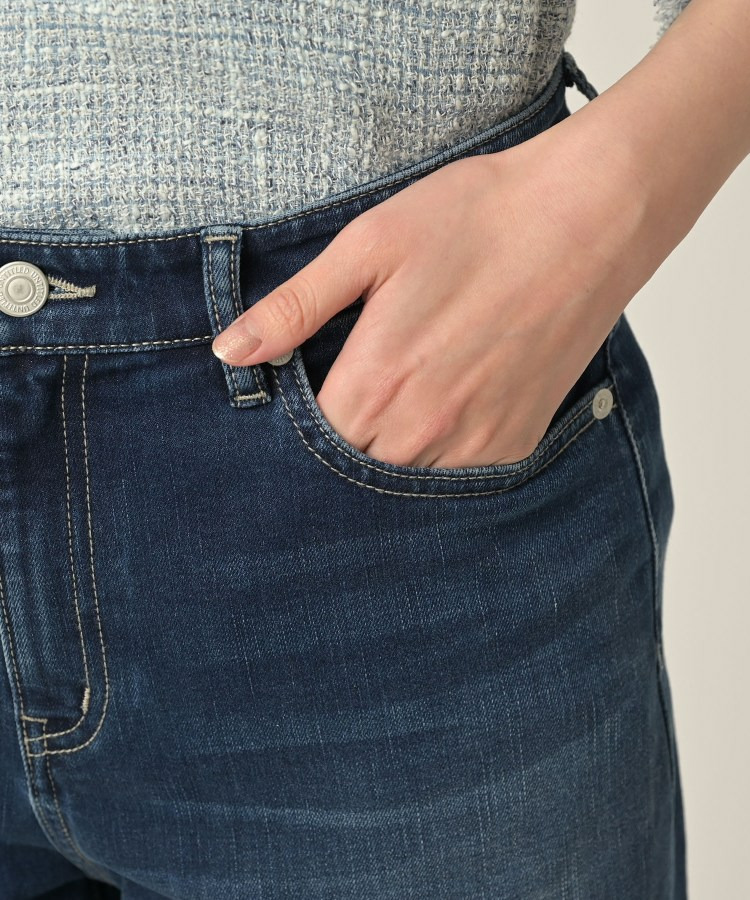 【新作デニム/快適に美シルエット見せ】MAKE×DENIM WIDE24