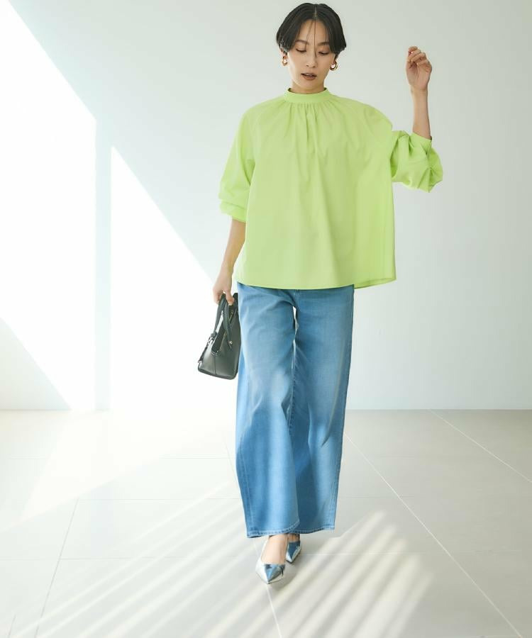 【新作デニム/快適に美シルエット見せ】MAKE×DENIM WIDE7