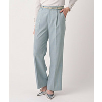 シャンブレーワイドパンツ