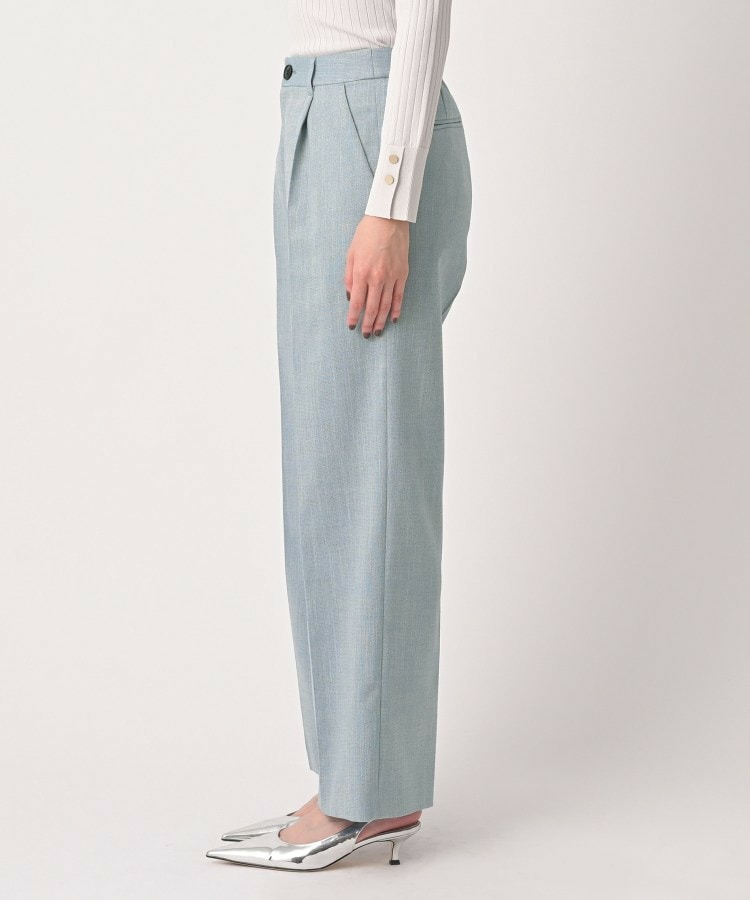 シャンブレーワイドパンツ12