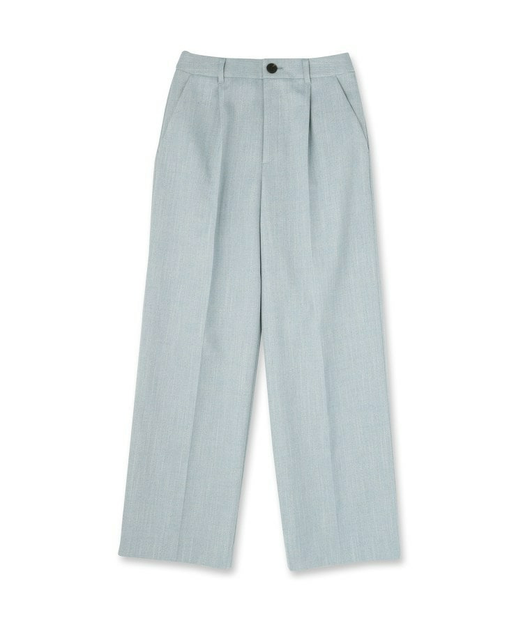 シャンブレーワイドパンツ2