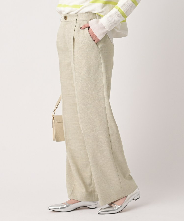 シャンブレーワイドパンツ4