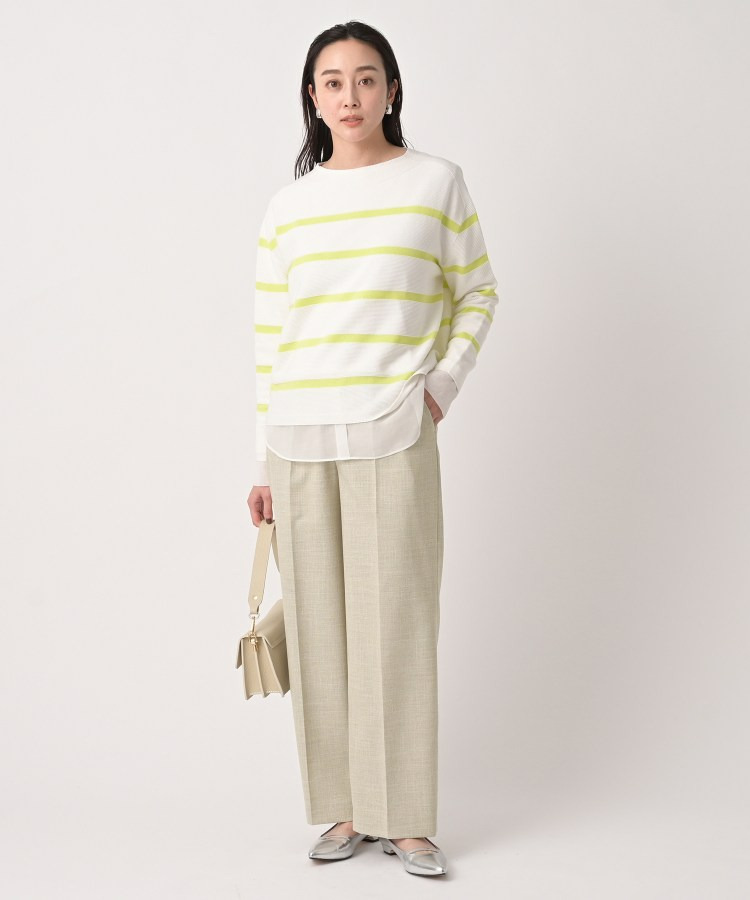 シャンブレーワイドパンツ5