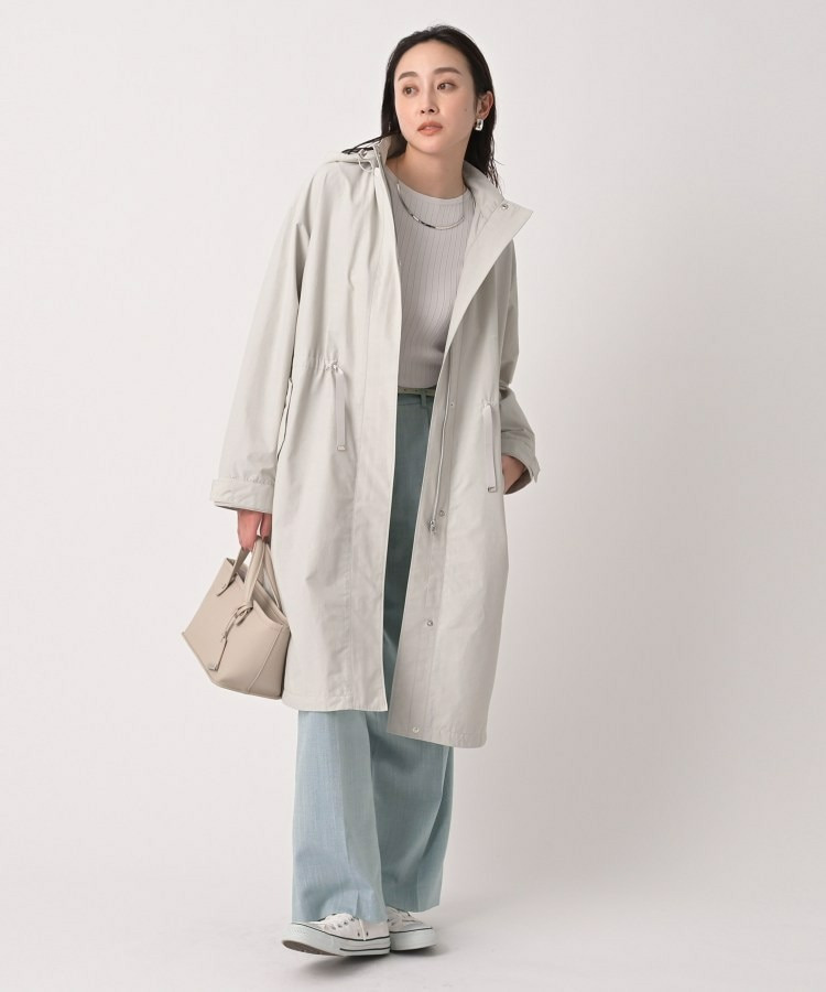 シャンブレーワイドパンツ9