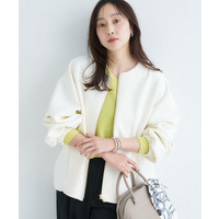 【春アウター/ゆったり】ダンボールジップブルゾン