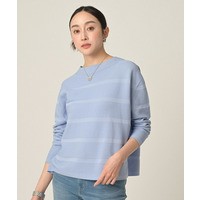 【ゆったり/洗える】クロップドニットプルオーバー