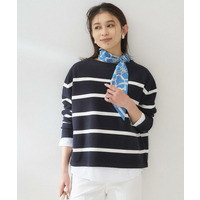 【ゆったり/洗える】クロップドニットプルオーバー