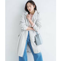 【2WAY/洗える/はっ水】グログランモッズコート