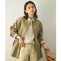 ライトコットンミリタリーコート