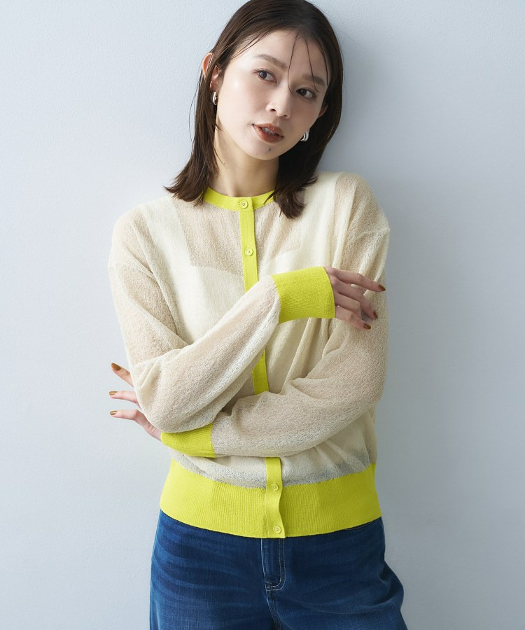 シアーニットカーディガン11