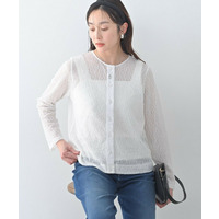 ストレッチレースカーディガン