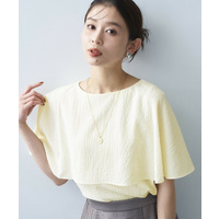 ケープデザインブラウス