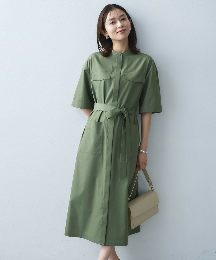 シャンブレーシャツワンピース 20260115355407｜【アリノマ】大きい