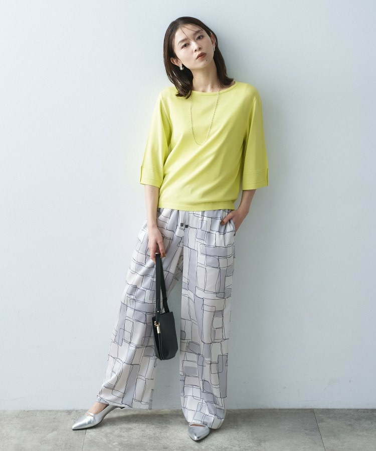 袖スリットニットプルオーバー13