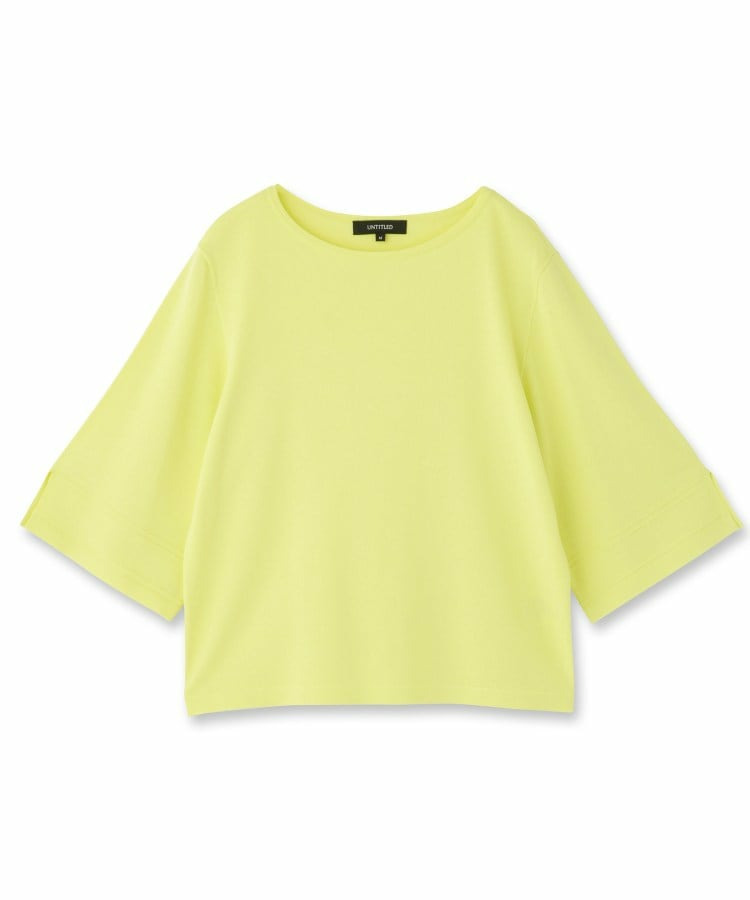 袖スリットニットプルオーバー2