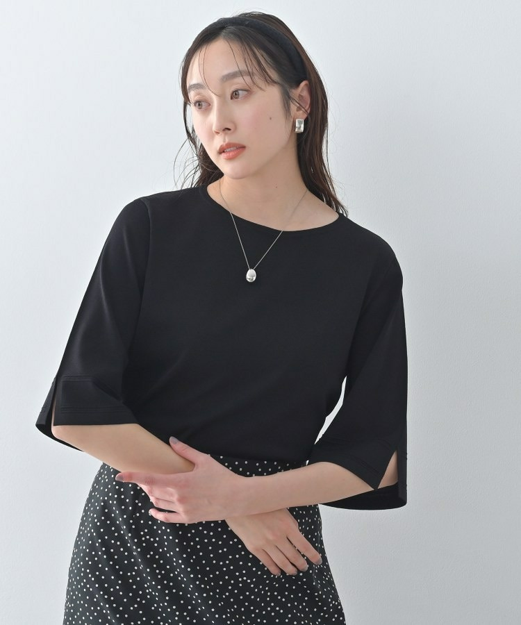 袖スリットニットプルオーバー7