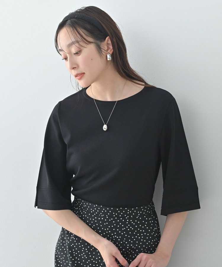 袖スリットニットプルオーバー8