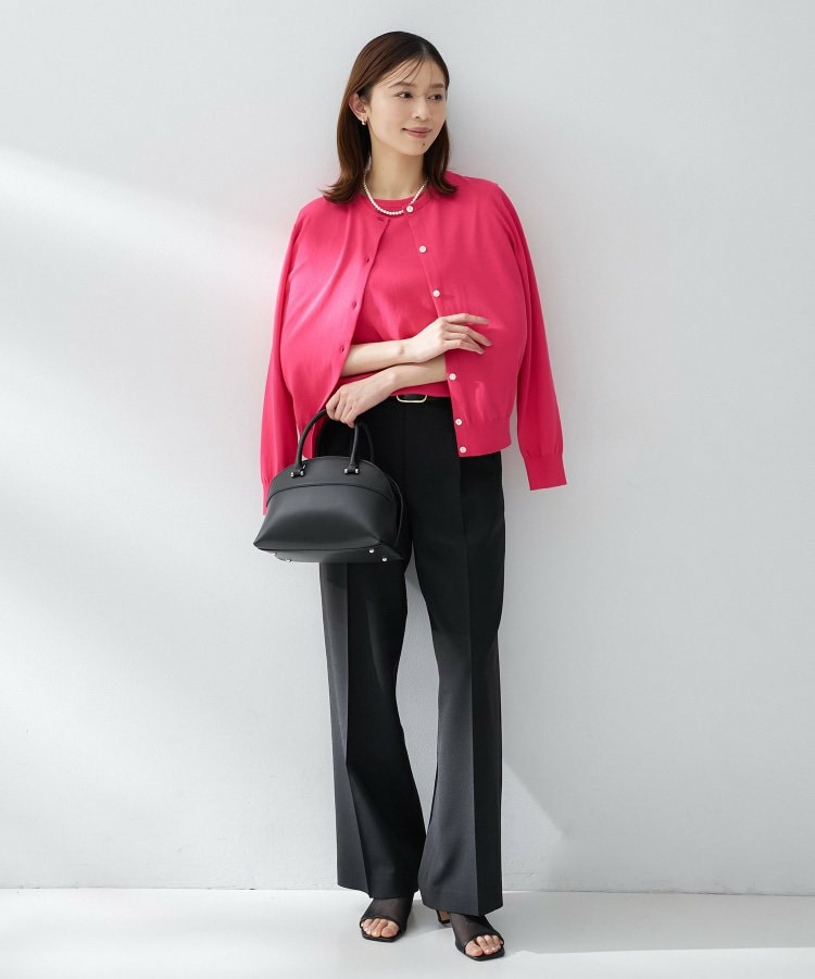 コットンクルーネックカーディガン16