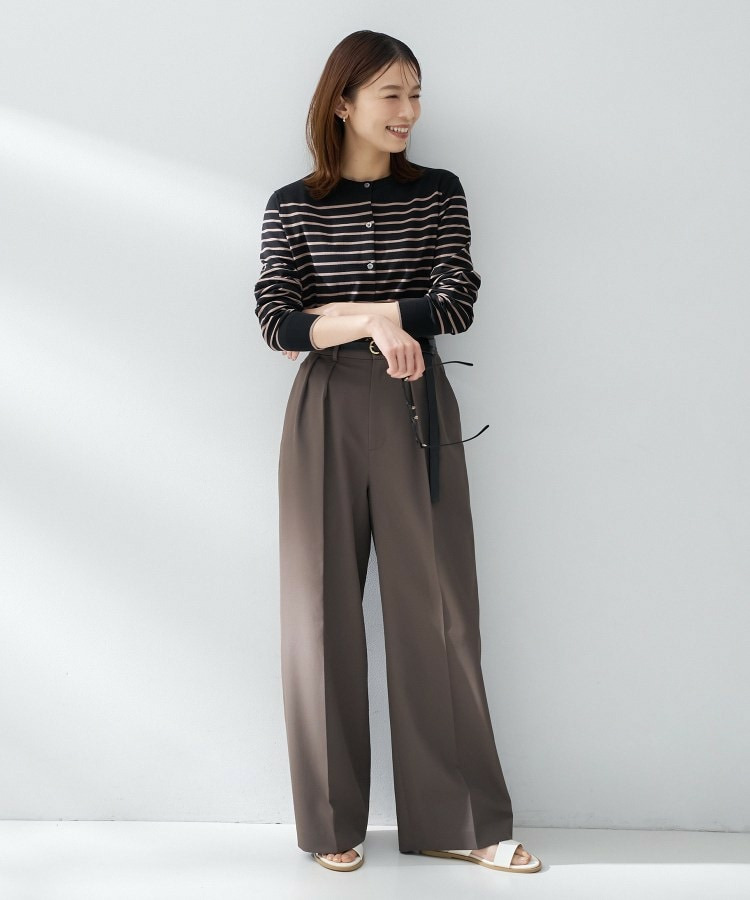 コットンクルーネックカーディガン25