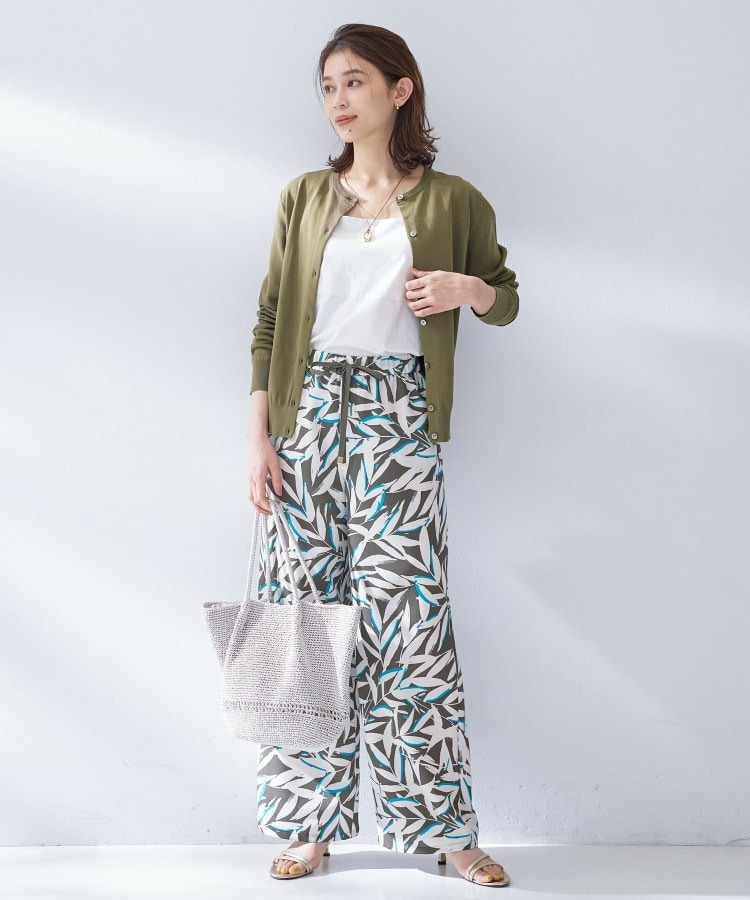 コットンクルーネックカーディガン29