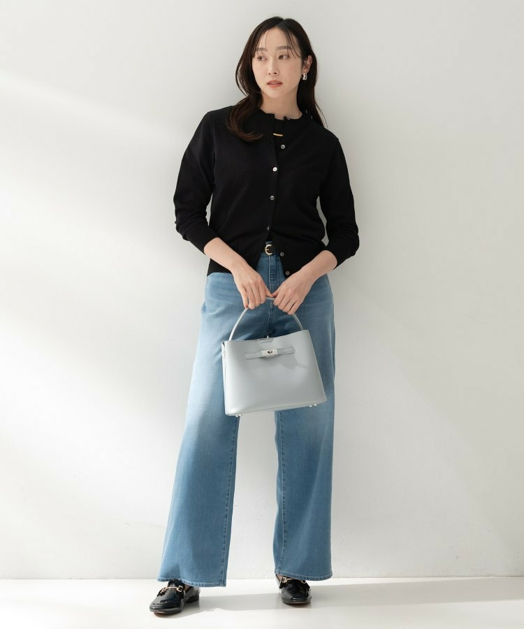 コットンクルーネックカーディガン9