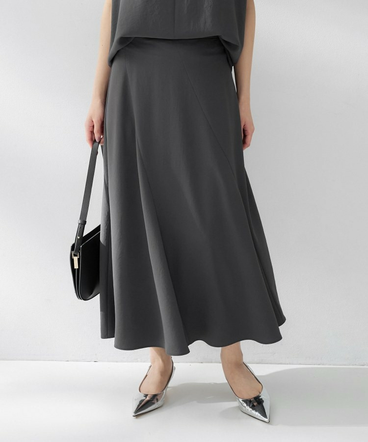 【はっ水/遮熱/セットアップ可】リラクミスト フレアスカート