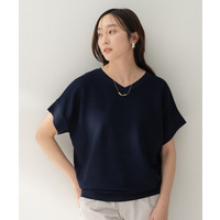 前後2WAYフレンチスリーブニット