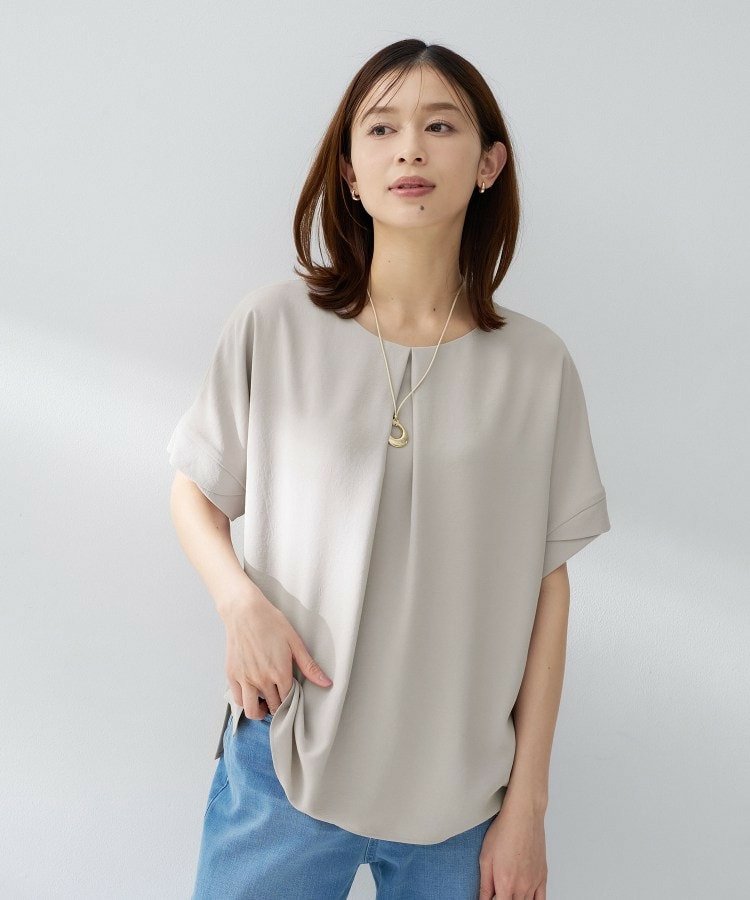 【はっ水/遮熱/セットアップ可】リラクミスト 前後2WAYブラウス