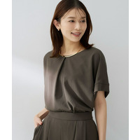 【夏の名品セットアップが今年も登場！/はっ水/遮熱】リラクミスト 前後2WAYブラウス