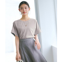 【古畑星夏さん着用/接触冷感/はっ水/遮熱】リラクミスト 前後2WAYブラウス