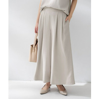 【夏の名品セットアップが今年も登場！/はっ水/遮熱】リラクミスト ガウチョパンツ