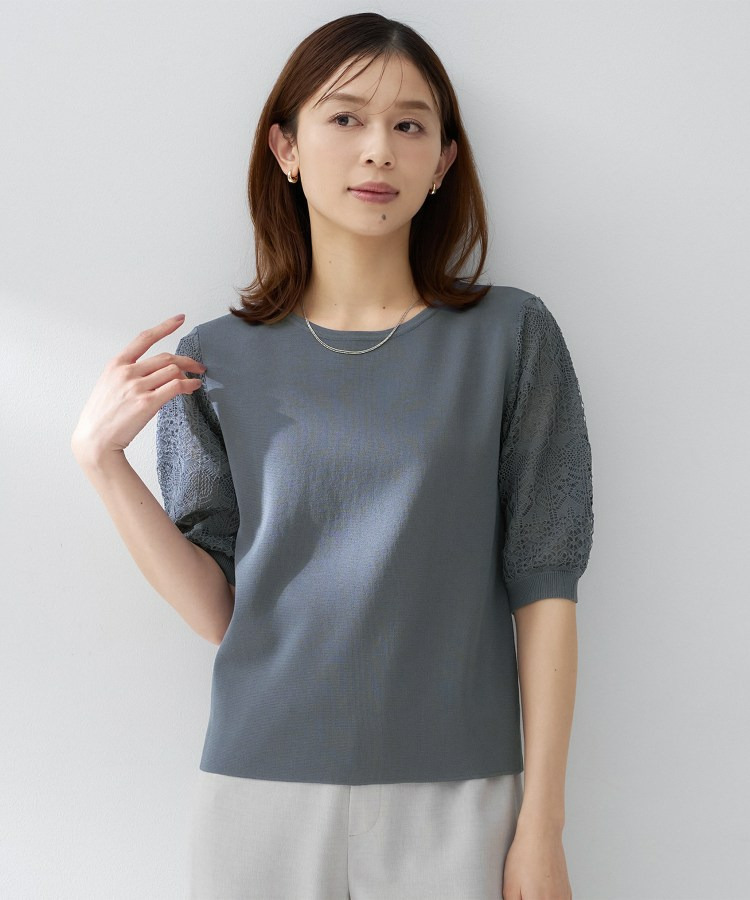 エレガンススリーブニット