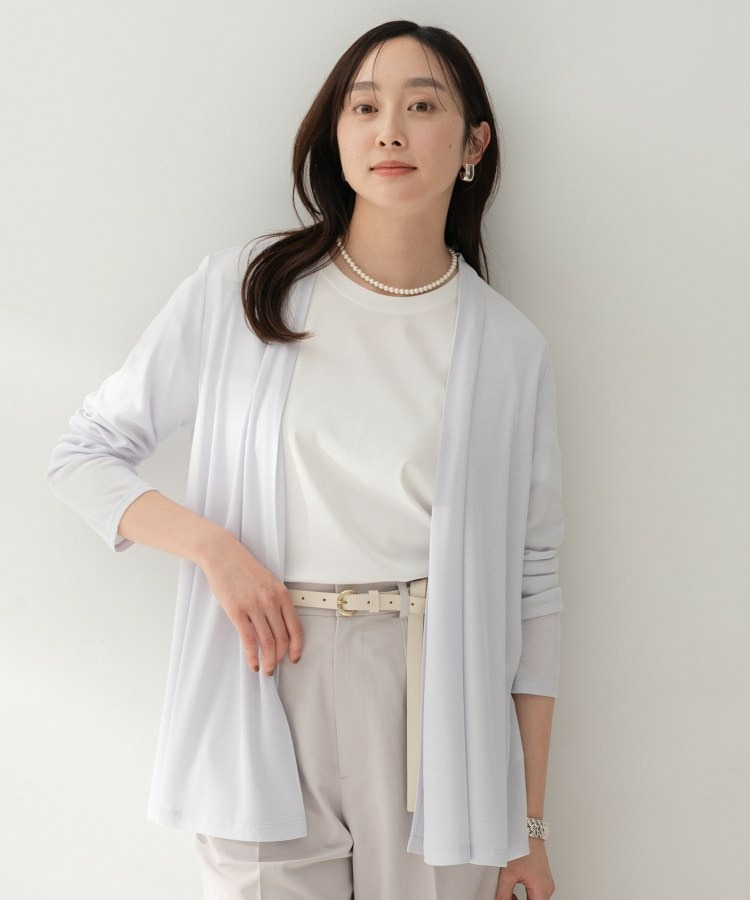 フライスジャージカーディガン