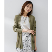 フライスジャージカーディガン