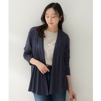 【接触冷感/UVカット/遮熱機能】フライスジャージカーディガン