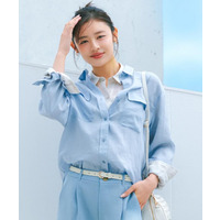 【古畑星夏さん着用/接触冷感/シアー】ドライタッチシャツ