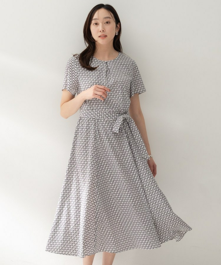 ジオメプリントワンピース