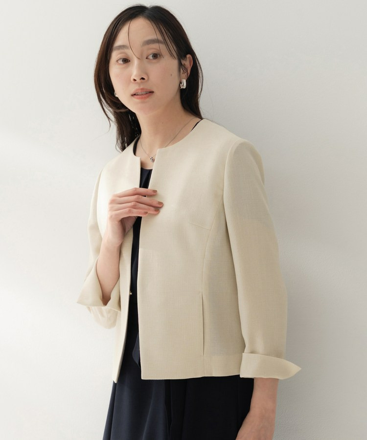 ミニマルシルエットジャケット