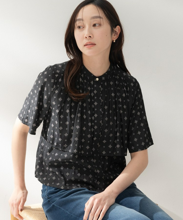 コモンプリントブラウス