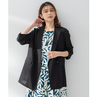 【セットアップ可/接触冷感/通気性】ドライシアーダブルジャケット