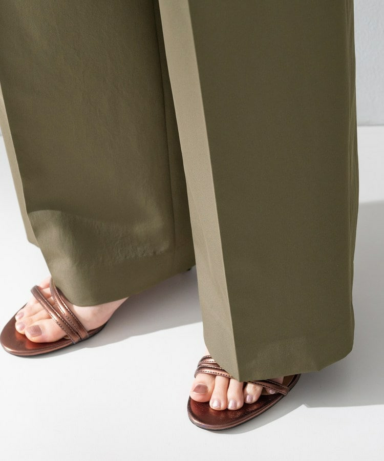 【接触冷感/UVカット/遮熱/吸水速乾】クリーンワイドパンツ21