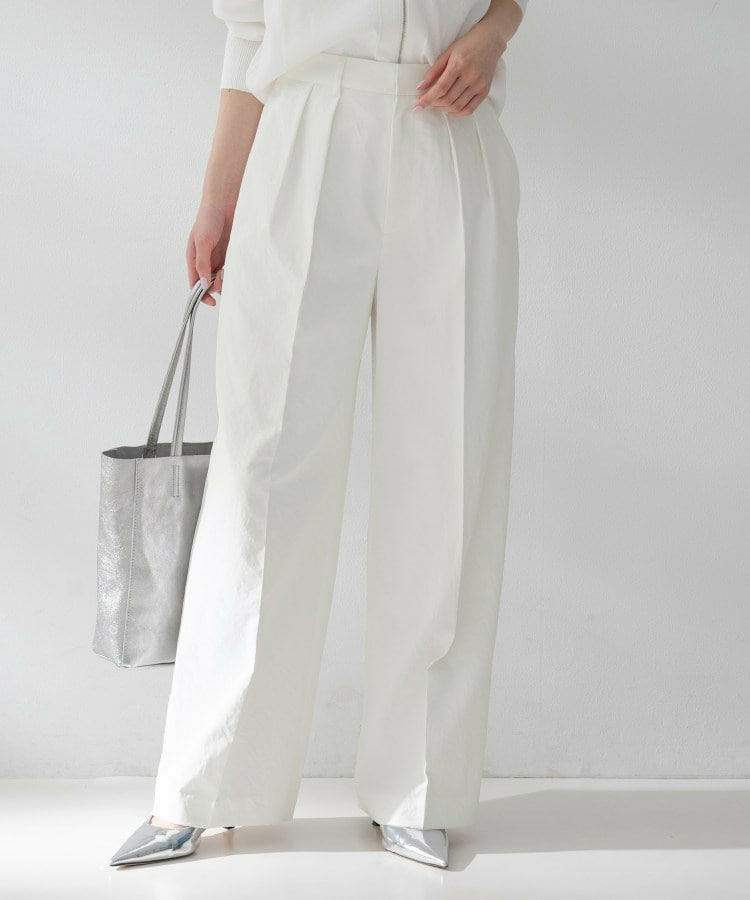 【接触冷感/UVカット/遮熱/吸水速乾】クリーンワイドパンツ3