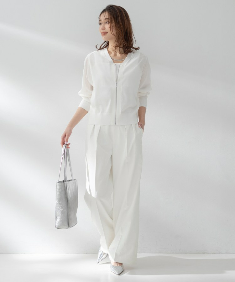 【接触冷感/UVカット/遮熱/吸水速乾】クリーンワイドパンツ4